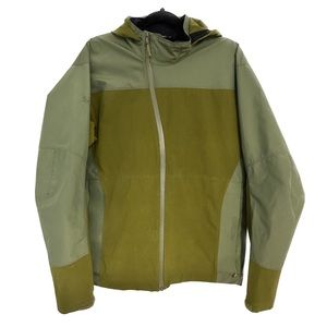 Green Arc'Teryx Sidewinder Zip Up Hooded Jacket Size Large